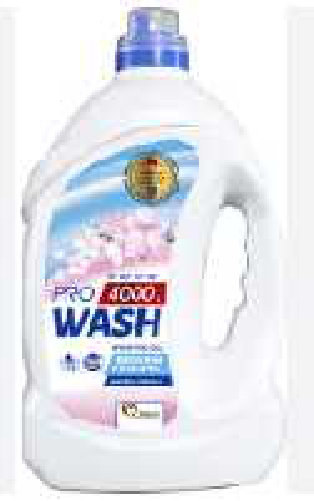 Pro Wash „ProWash 5000“ უნივერსალური სარეცხი გელი გაზაფხულის ყვავილების არომატით 5000 გ