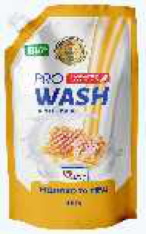 Pro Wash თხევადი კრემ-საპონი „რძე და თაფლი“ 910 გ (Doypack)