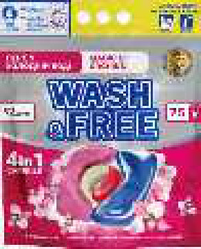 Wash & Free სარეცხი კაფსულები ორქიდეის არომატით, 17 ც (Doypack)