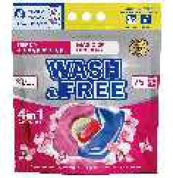 Wash & Free სარეცხი კაფსულები ორქიდეის არომატით, 75 ც, ეკონომ შეფუთვა, 4 კომპონენტი