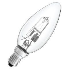 ACK ჰალოგენის ნათურა 42W-E14-C35-CLR-2800K-ECO HALOGEN BULB