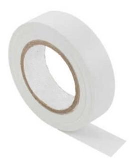 ACK PVC ელექტრო იზოლაციის ლენტა თეთრი 0,13 х 19 х 10 მეტრი