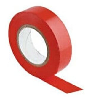 ACK PVC insulation tape red, 0.13 х 19 х 10 m