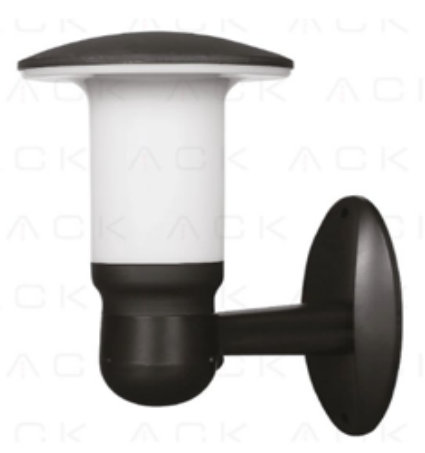 ACK GAIA დეკორატიული კედლის სანათი (PVC), E27, IP54, სიმაღლე 320 მმ