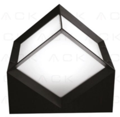 ACK LUNAR დეკორატიული სანათი (PVC), E27, IP54, სიმაღლე 268 მმ