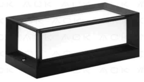 ACK LUNAR დეკორატიული სანათი (PVC), E27, IP54, სიმაღლე 120 მმ