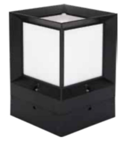 ACK LUNAR დეკორატიული სანათი (PVC), E27, IP54, სიმაღლე 270 მმ