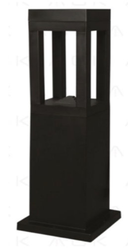 ACK დეკორატიული სანათი (PVC), GU10, IP54, სიმაღლე 772 მმ