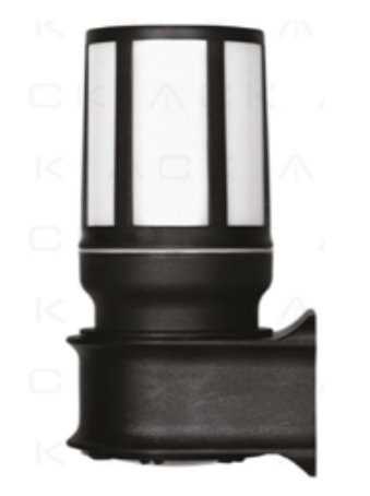 ACK TROY დეკორატიული კედლის სანათი (PVC), E27, IP54, სიმაღლე 240 მმ