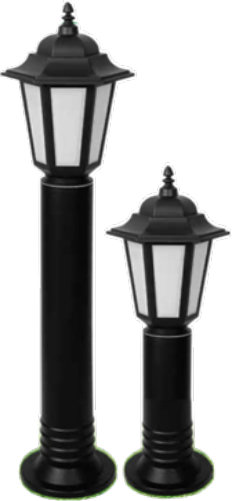ACK PERGE დეკორატიული სანათი (PVC), E27, IP54, სიმაღლე 900 მმ