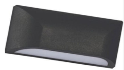 ACK დეკორატიული კედლის LED სანათი 6 W, 3000K, IP65, 300 ლუმენი, 220x50x12 მმ