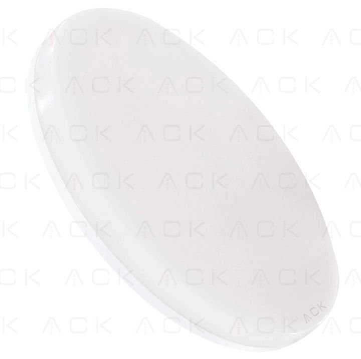ACK LED panel 36 W round 3000K IP40, 3500 lm, size 330x43 mm