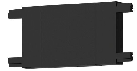 ACK slim magnetic track rail connector bracket