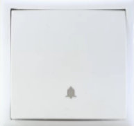 Almera ზარის საკონტროლო ჩამრთველი, სერია SURFACE MOUNTED (ზედაპირული მონტაჟი), თეთრი, 10A 250V