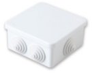 Коробка распределительная ARS пластиковая Antigron, IP44, 85*85
