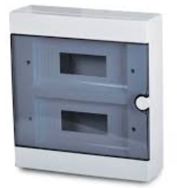 Щит распределительный пластиковый ARS накладной 24 W DISTRIBUTION BOX SURFACE FUSE 341207