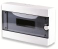 ARS plastic distribution board, surface-mounted, 12 W LARGE DISTRIBUTION BOX SURFACE FUSE