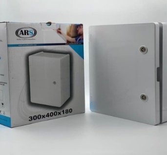 ARS/342216 პლასტმასის ABS პანელის კოლოფი IP65, 300x400x180mm ABS Panel Box