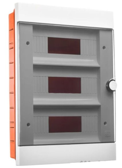 ARS პლასტმასის გამანაწილებელი ფარი შიდა 36 W DISTRIBUTION BOX FLUSH FUSE 347415