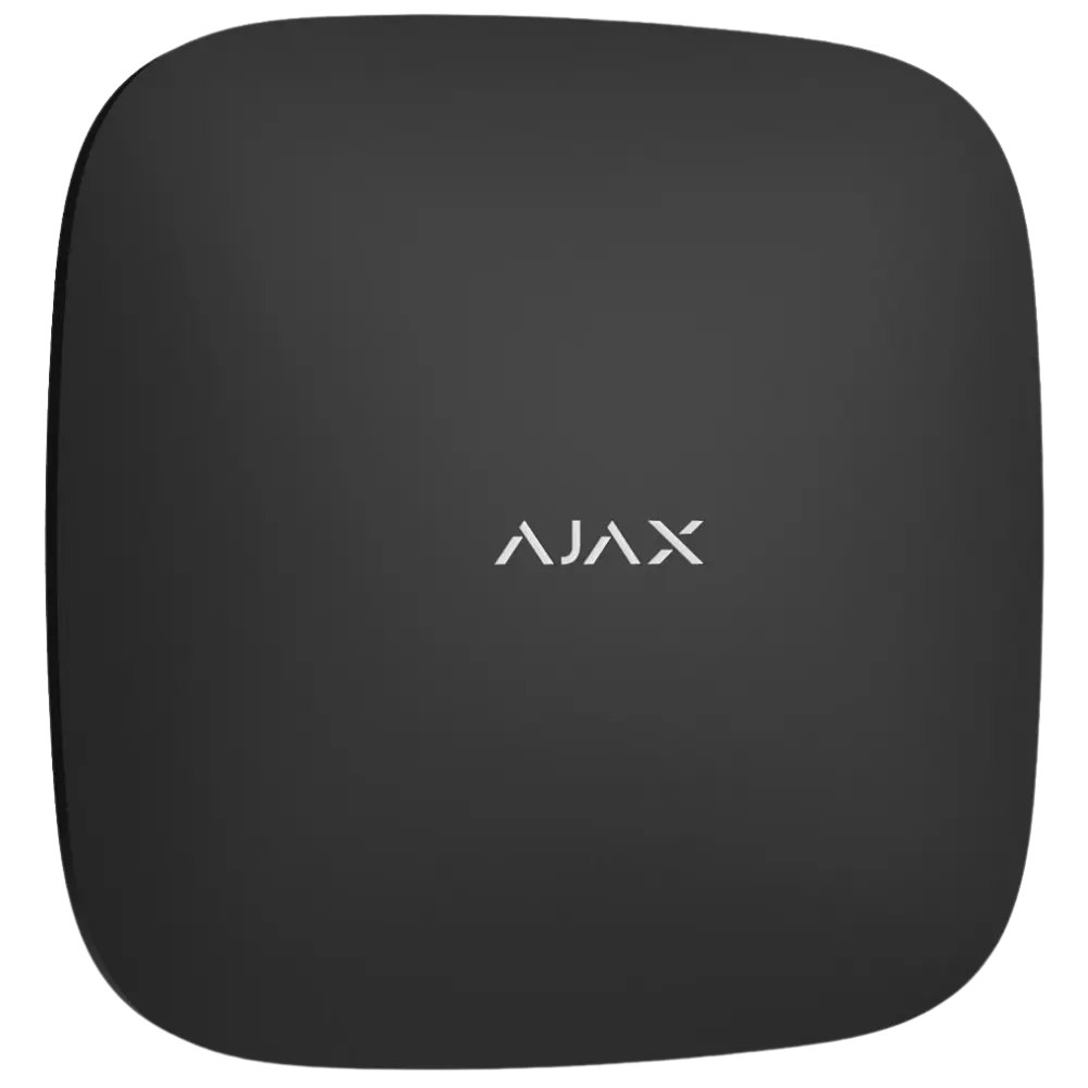 Ajax ReX 2 Jeweller — რეტრანსლატორი Ethernet-ით, შავი