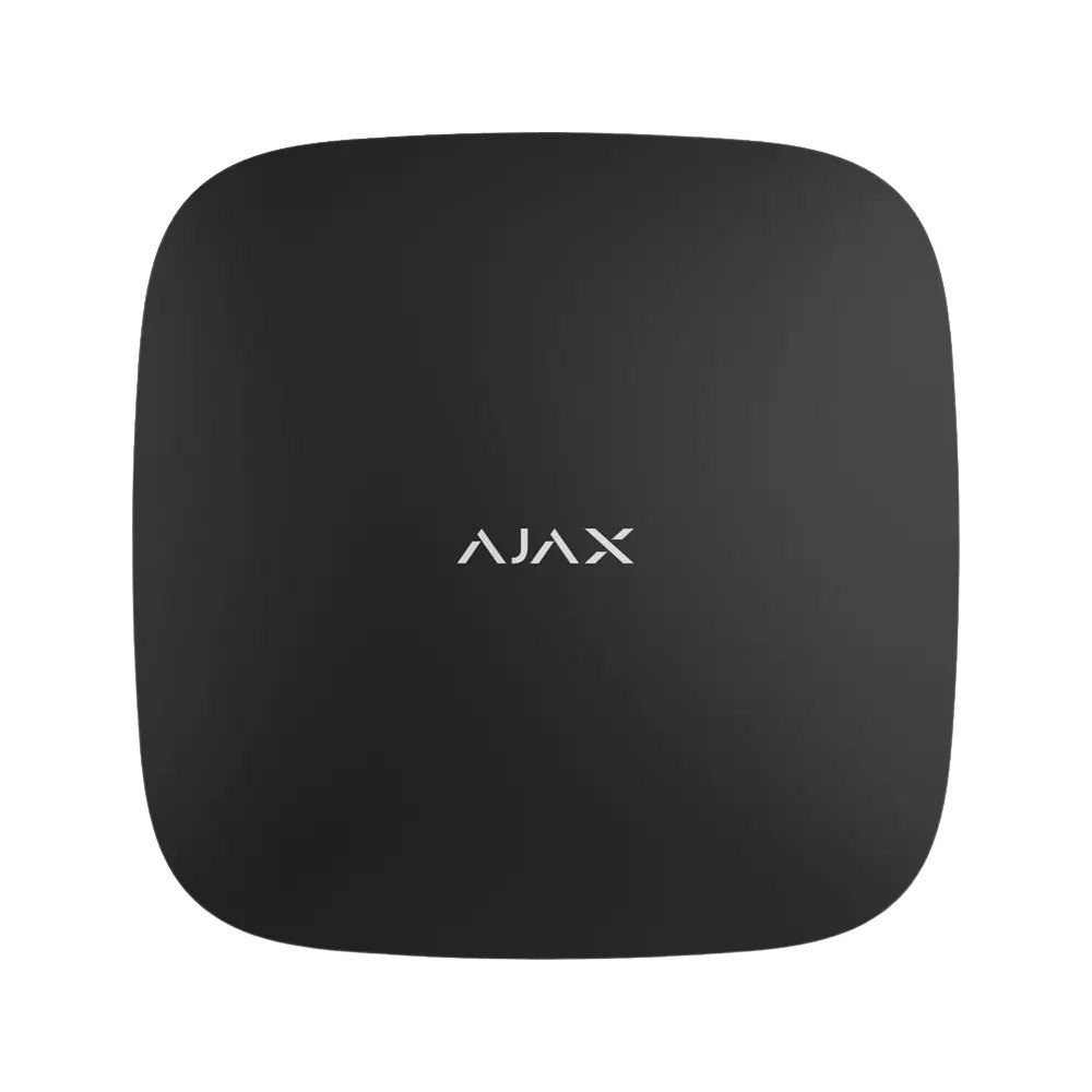 Ajax Hub 2 (4G) Jeweller — სიგნალიზაციის ჰაბი, Ethernet + 2 SIM, შავი