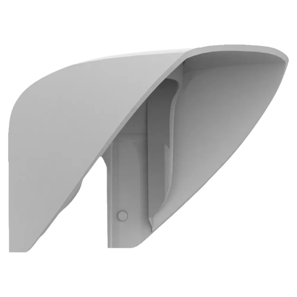 Ajax Hood — დამცავი საფარი MotionProtect Outdoor-ისთვის, თეთრი