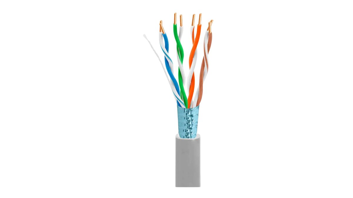TVT Cat5e FTP twisted pair cable, 24 AWG, 0.50 mm, copper, outdoor