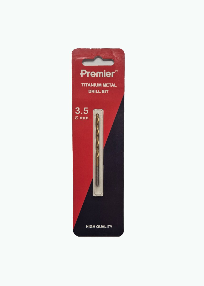 Premier-ის ლითონის ტიტანიზირებული ბურღი; 3.5მმ