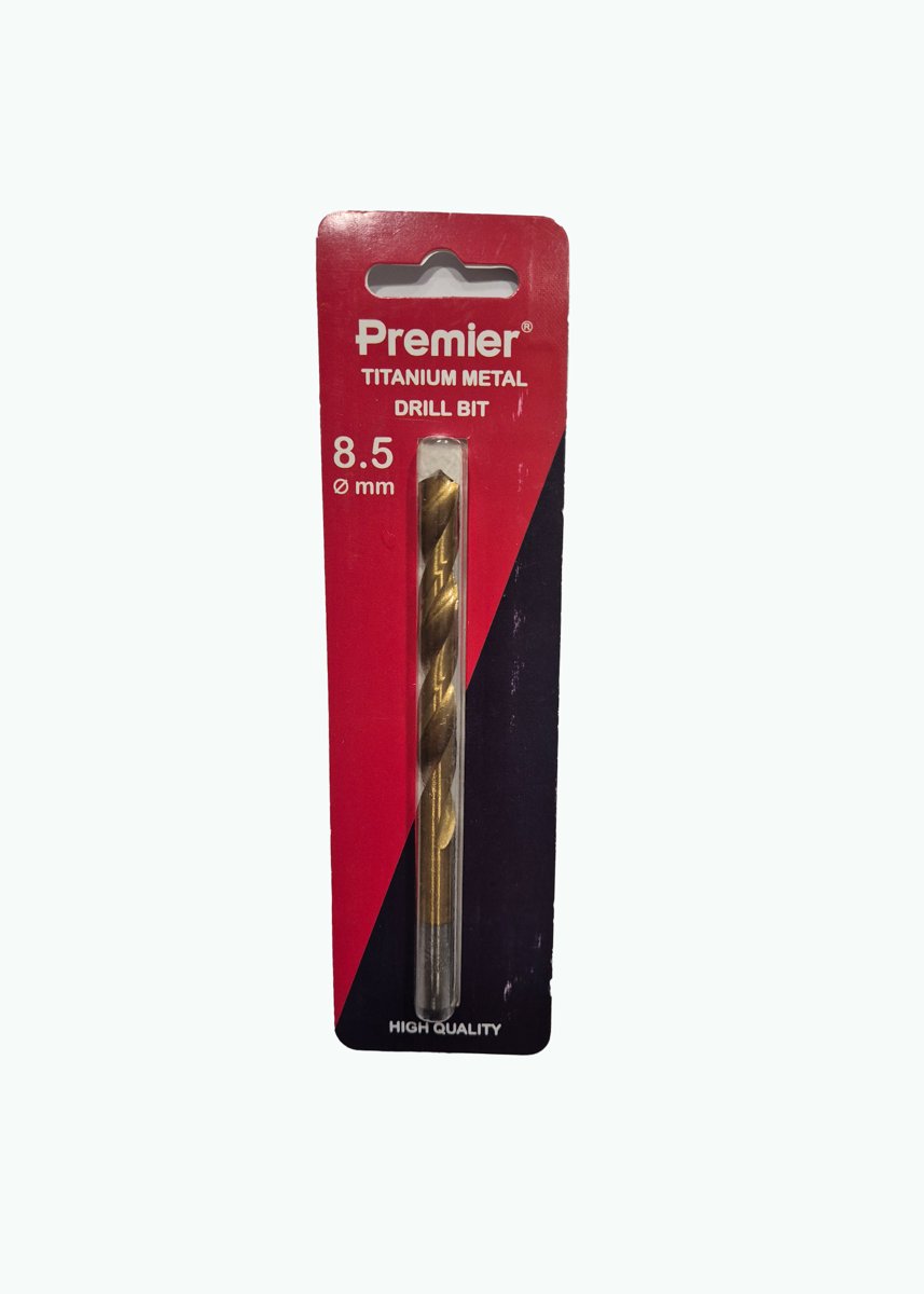 Premier-ის ლითონის ტიტანიზირებული ბურღი; 8.5მმ