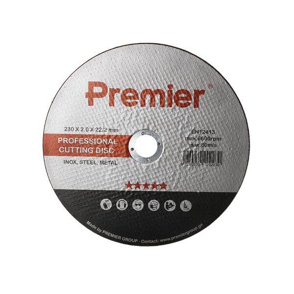 Premier ლითონის საჭრელი დისკი; 230×2.0x22 მმ