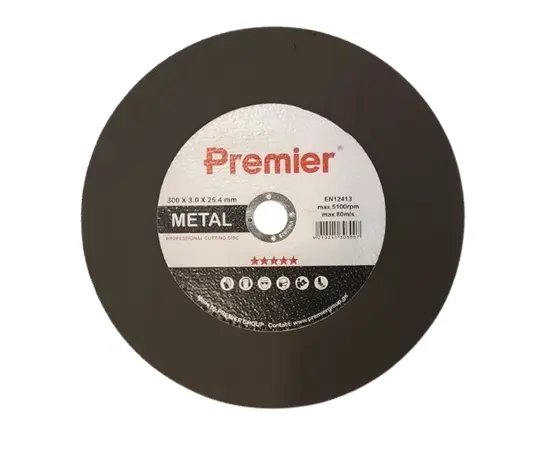 Premier მეტალის საჭრელი დისკი; 300×3.0x25.4 მმ