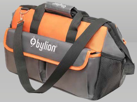 Bylion 20" ჩანთა ინსტრუმენტებისთვის Toolbox Textile grey orange