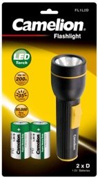 LED Flashlight, 2xD (included)