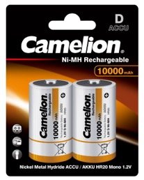 Аккумулятор Camelion AlwaysReady Max AA 2500 мАч, блистер 2 шт
