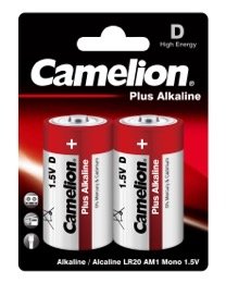 Батарейка Camelion Super Heavy Duty Blue D, блистер 2 шт