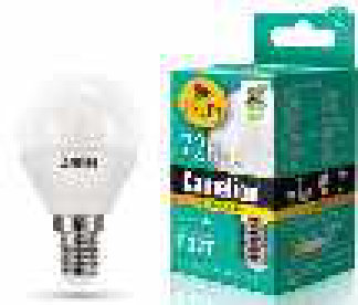 Camelion ლედ ნათურა LED8-G45/830/E14, 8 ვატი, E14, თბილი ნათება 3000K, 720 ლუმენი