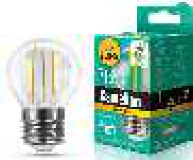 Camelion ფილამენტის ლედ ნათურა LED7-G45-FL/830/E27, 7 ვატი, E27, თბილი ნათება 3000K, 715 ლუმენი