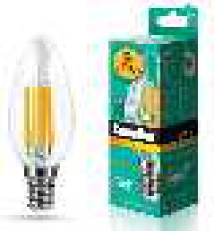 Camelion ფილამენტის ლედ ნათურა LED12-C35-FL/830/E14, 12 ვატი, E14, თბილი ნათება 3000K, 1050 ლუმენი