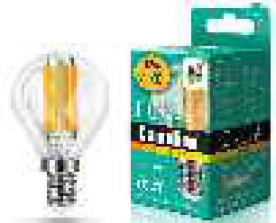 Camelion ფილამენტის ლედ ნათურა LED12-G45-FL/830/E14, 12 ვატი, E14, თბილი ნათება 3000K, 1105 ლუმენი