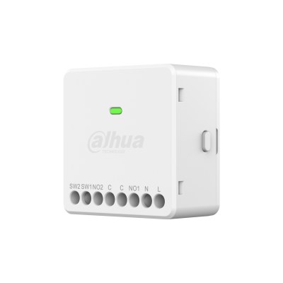 Беспроводное двухканальное реле Dahua ARM7022-W2(868), 2×10 А, 100–240 В AC