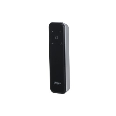 Dahua ASR2200A-B — IC ბარათისა და Bluetooth წამკითხველი, ნაწრთობი მინა, IP66