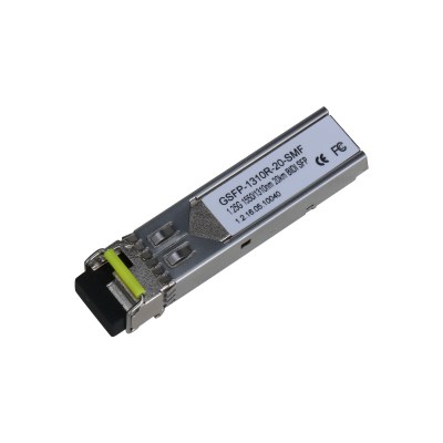 Dahua GSFP-1310R-20-SMF — SFP ოპტიკური მოდული, 1 გბიტ/წმ, 20 კმ, LC