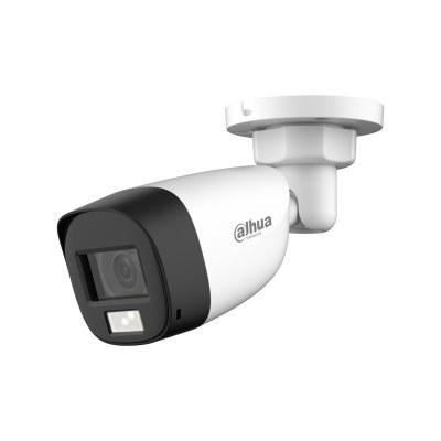 Dahua HAC-HFW1200CL-IL-A — HDCVI ცილინდრული კამერა, 2 მპ, Smart Dual Light, 20 მ