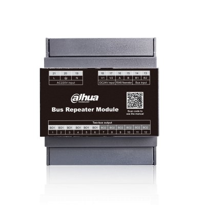 Dahua HY-1462 — მისამართიანი გამეორების მოდული, 220 ვ AC / 24 ვ DC, 128 მოწყობილობა