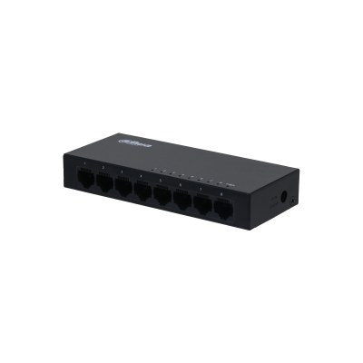Dahua PFS3008-8GT — გიგაბიტიანი კომუტატორი, 8 პორტი, არამართვადი
