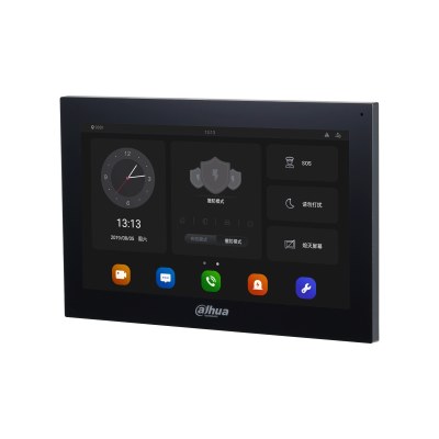 Dahua VTH5341G-W — Android IP და Wi-Fi შიდა მონიტორი 10", 1024×600, microSD 256 GB