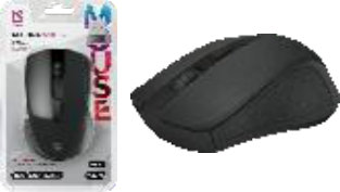 უსადენო ოპტიკური მაუსი Defender Accura MM-935, შავი, 4 ღილაკი, 800–1600 dpi