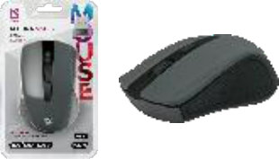 უსადენო ოპტიკური მაუსი Defender Accura MM-935, ნაცრისფერი, 4 ღილაკი, 800–1600 dpi