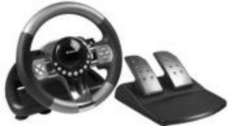 სათამაშო საჭე Defender FORSAGE GTR, USB, 12 ღილაკი, გადაცემათა ბერკეტით