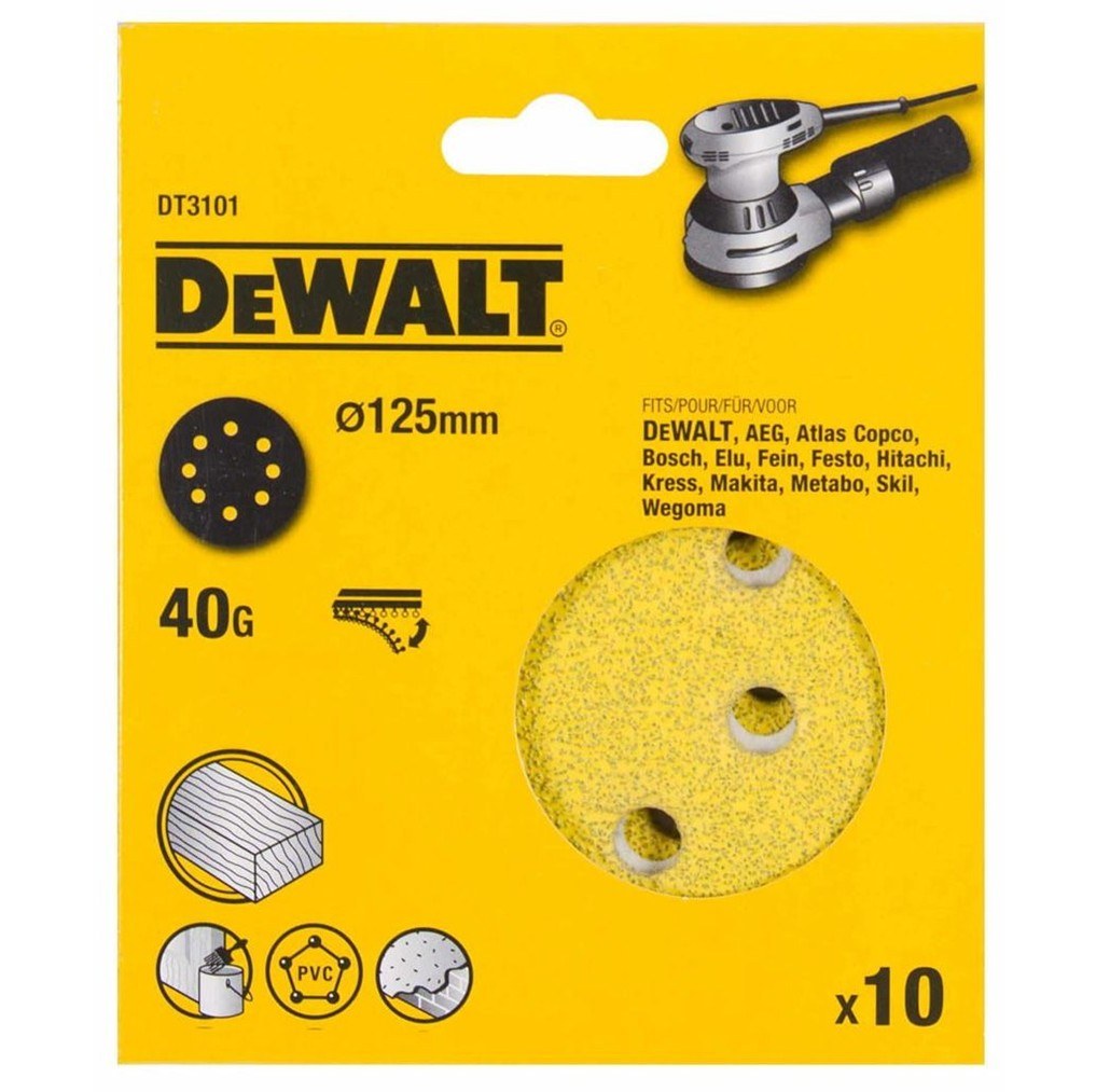 სახეხი ქაღალდი 40 G DT3101